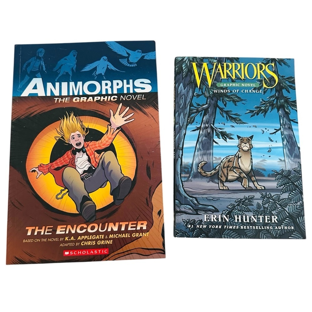Bundle of 6 Illustrated Kids/Teen Graphic Novel Cartoon Books - Picture 3 of 5